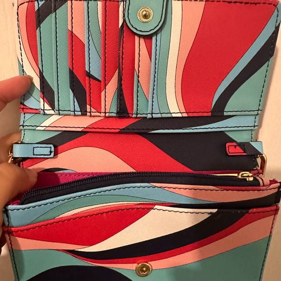 Trina Turk Multicolor 60’s theme Women's Cross-Body Bag - Picture 2 of 5